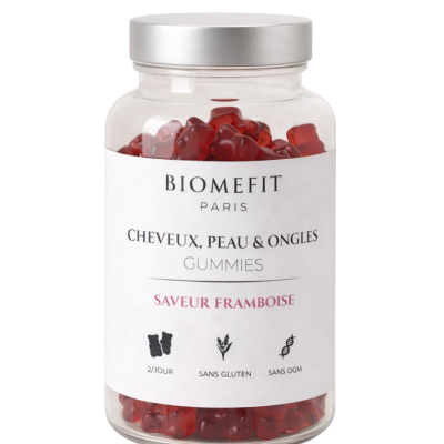 Gummies Cheveux, Peau et Ongles BiomeFit